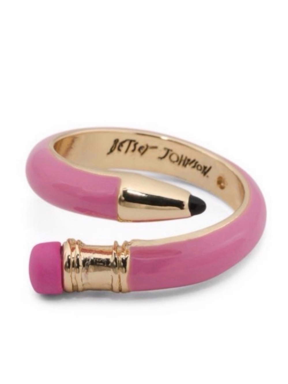 NWT ⚜️💖⚜️ Betsey Johnson Pink
Pencil Wrap Band Bracelet with Pink Eraser